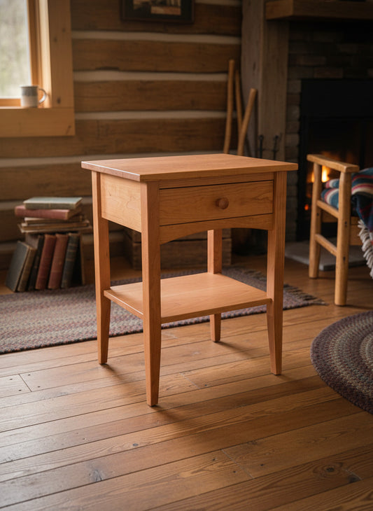 Cherry Shaker Nightstand